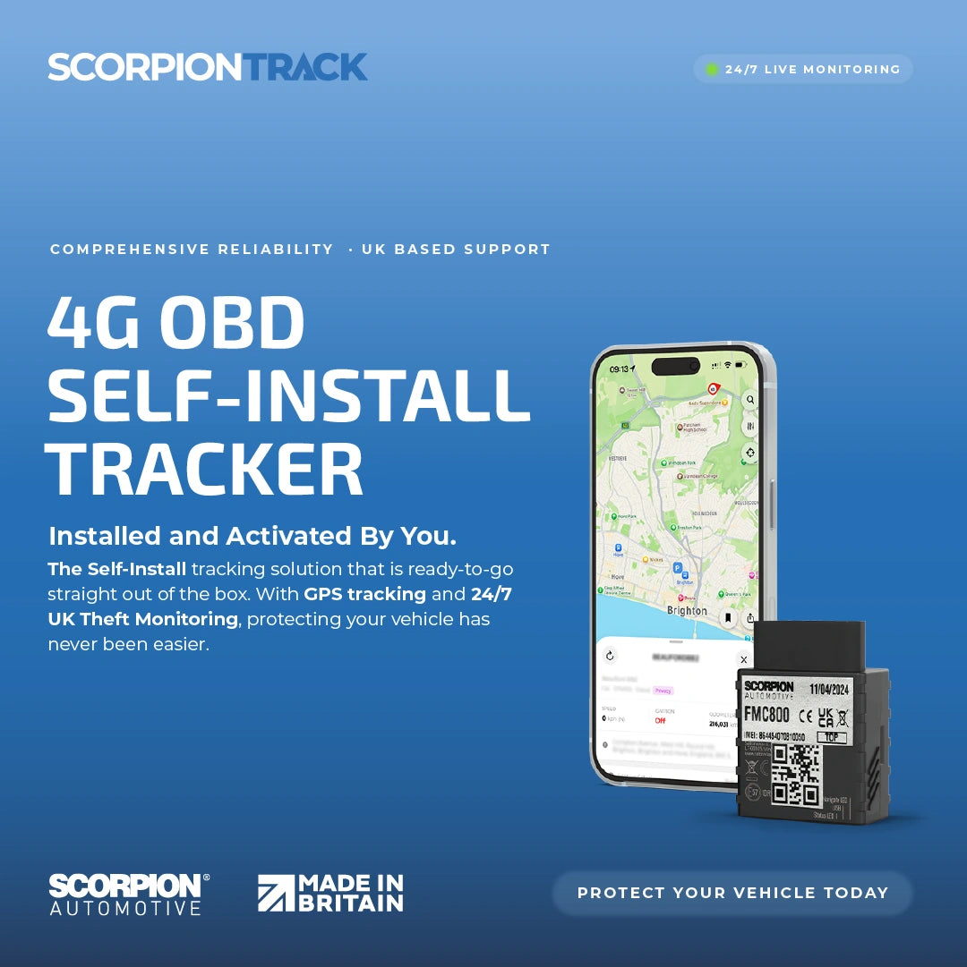 4G OBD Self-Install Tracker - ScorpionTrack