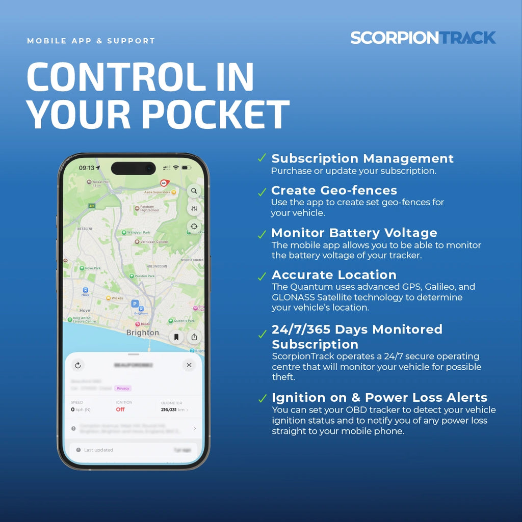 4G OBD Self-Install Tracker 3 - ScorpionTrack
