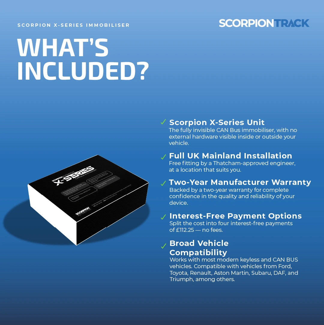 Scorpion X-Series Immobiliser 3 - ScorpionTrack